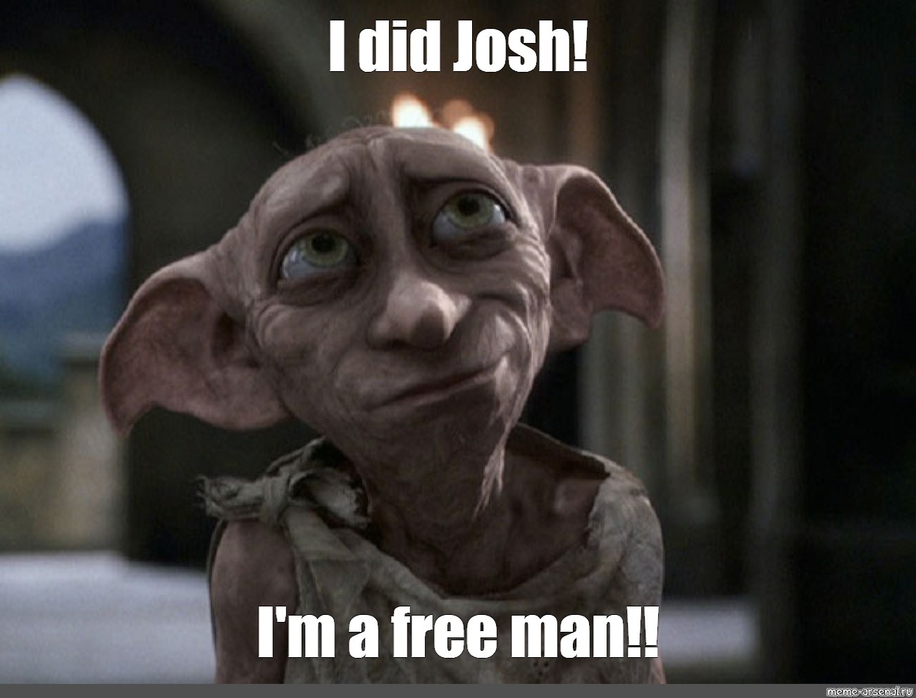 Meme I Did Josh I M A Free Man All Templates Meme Arsenal Com