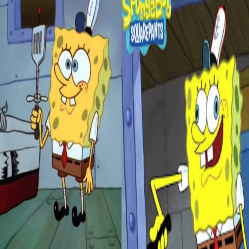 Create meme: spongebob pirate patches, spongebob season 1, spongebob