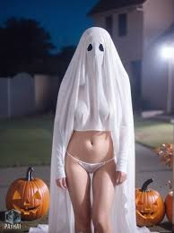 Create meme: Halloween , halloween ghost costume, The ghost of Halloween