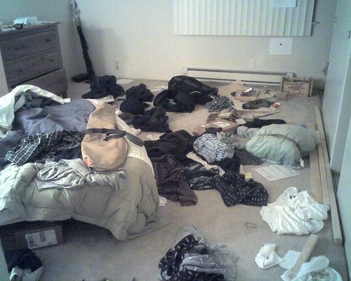 Create meme: A room with scattered things, unmade room, room 