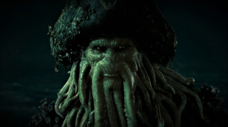 Create meme: davy jones pirates of the caribbean, pirates of the Caribbean Davy Jones, Pirates of the Caribbean Captain with tentacles
