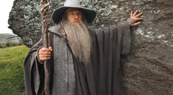 Create meme: gandalf the hobbit, gandalf the grey, Ian McKellen Gandalf