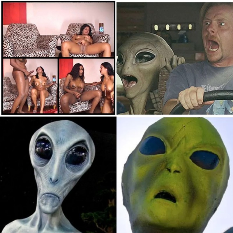 Create meme: the real aliens, alien , the face of an alien 