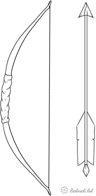 Создать мем: боевой лук, лук рисунок оружие, лук и стрелы