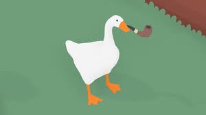 Create meme: geese, goose of game untitled goose, untitled goose game goose