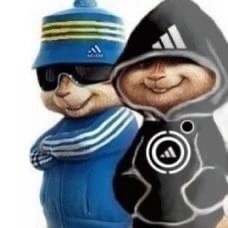 Create meme: real boys, Alvin and the chipmunks Adidas