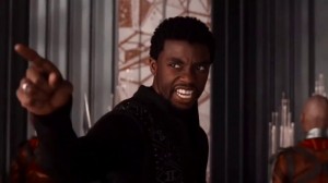 Create meme: give this man a shield meme, give this man a shield, Chadwick Bosman