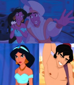 Create meme: Princess Jasmine memes, I'll show you the world Aladdin, pictures Aladin fun