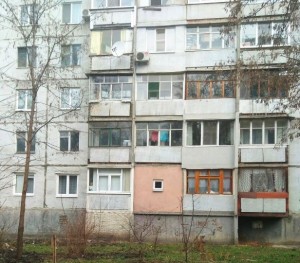 Create meme: funny balconies, apartment, Street