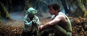 Create meme: Yoda and Luke, Luke Skywalker and Yoda, master Yoda 5 film