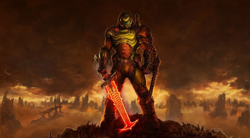 Создать мем: doom eternal прохождение, палач рока doom, doom eternal 4