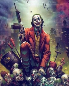 Create meme: honking the Joker, Joker 2019 art, poster the Joker