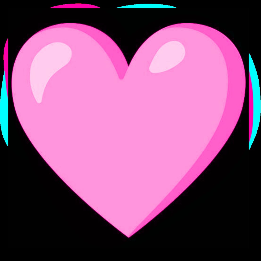 Create meme: pink hearts, cartoon hearts, pink heart 