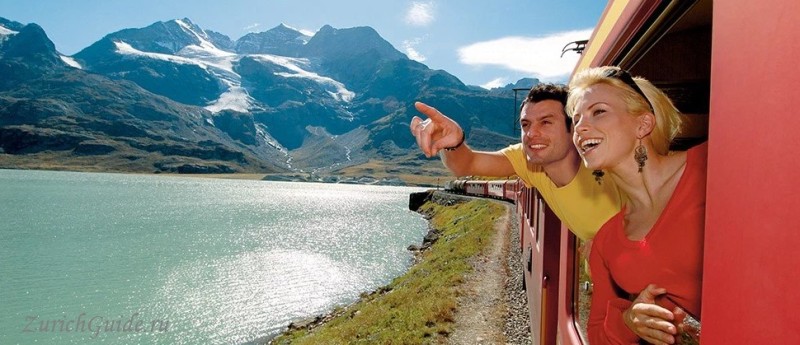 Create meme: tourists on the train, air and railway tickets, The Trift bridge in Switzerland