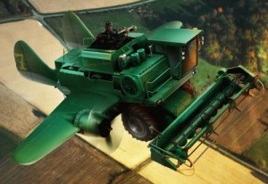 Create meme: tractor, agricultural machinery, harvester