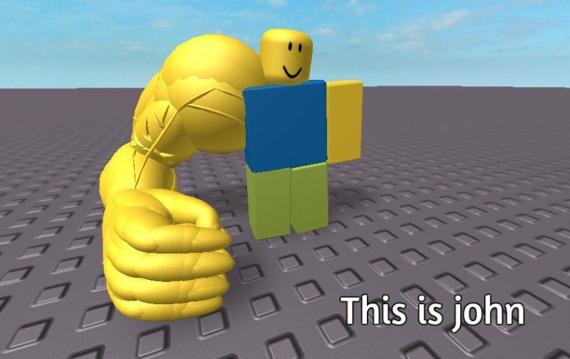 Create meme: play get, roblox roblox, roblox noob