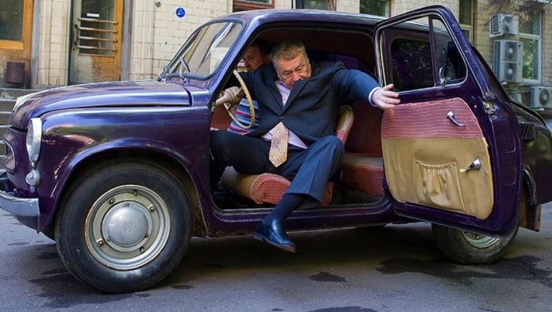 Create meme: zaz 965 zhirinovsky, zhirinovsky zaporozhets, car Cossack 