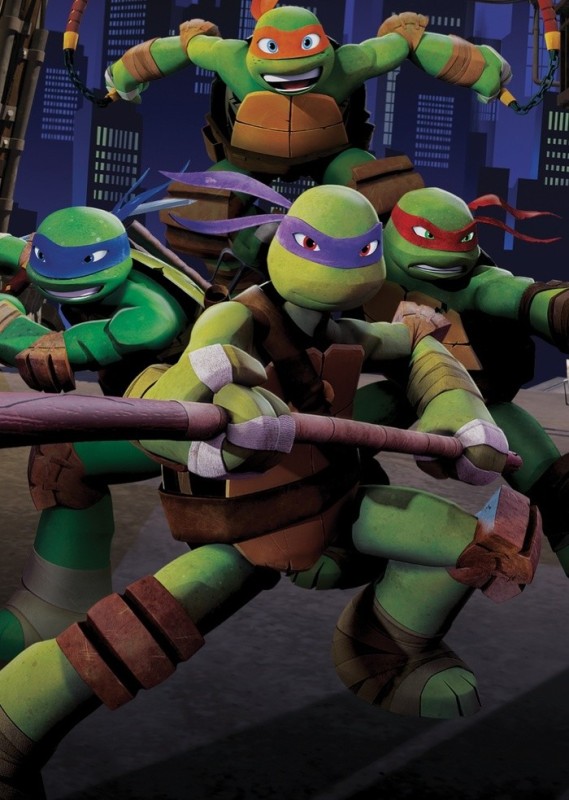 Create meme: teenage mutant ninja turtles, boy , names of ninja turtles