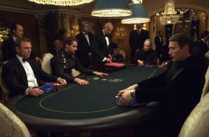 Create meme: James bond poker, Mads Mikkelsen