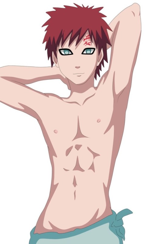 Create meme: Naruto with a bare torso, gaara, Gaara torso