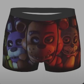 Create meme: boxer shorts, fnaf underpants, Freddy fnaf