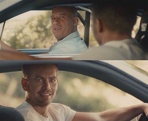 Create meme: Paul Walker fast and furious 7 ending, Paul Walker in the car, the fast and the furious Paul Walker