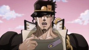 Create meme: jotaro cujo evil, jojo jotaro, jotaro, cujo