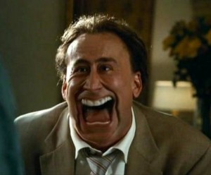 Create meme: meme Nicolas cage, laugh, nicholas cage