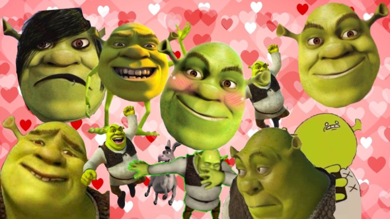Create meme: Shrek funny, Shrek 2 , shrek background
