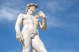 Create meme: michelangelo's statue of david, statue of David, sculpture of david