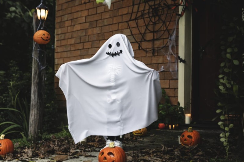 Create meme: The helloween Ghost costume, The ghost costume, ghost costume