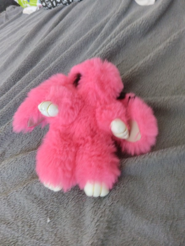 Create meme: fluffy Bunny, fluffy bunnies, keychain fur rabbit