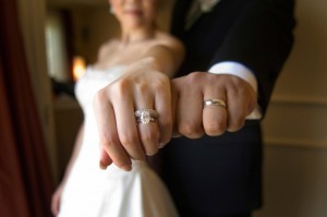 Create meme: beautiful engagement rings on hands, rings for newlyweds, men's wedding rings