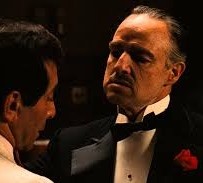 Create meme: don Corleone, the godfather, Vito Corleone