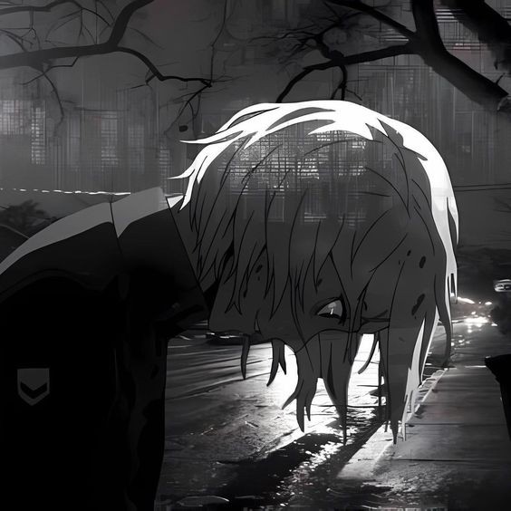 Create meme: figure , Tokyo ghoul , anime sad