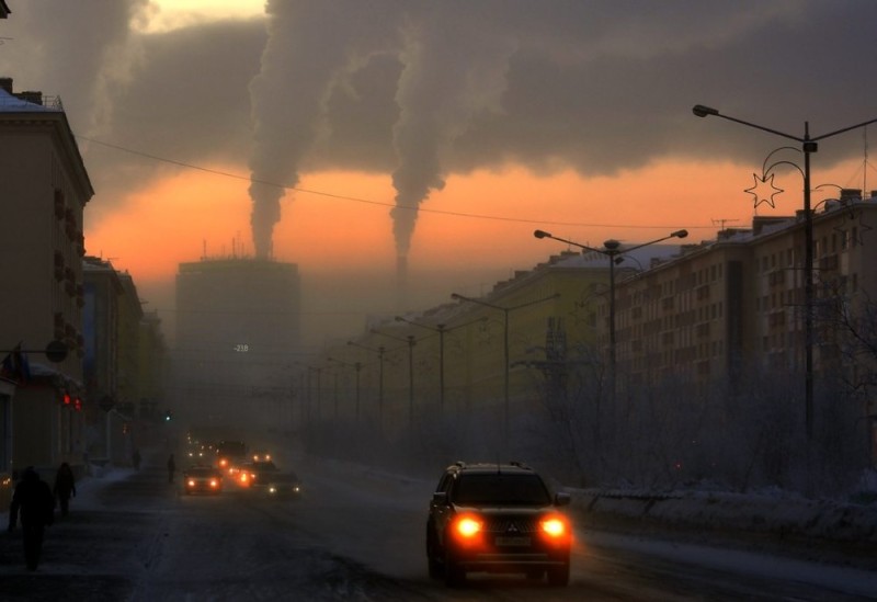 Create meme: Norilsk , Norilsk city ecology, Norilsk air pollution Norilsk nickel