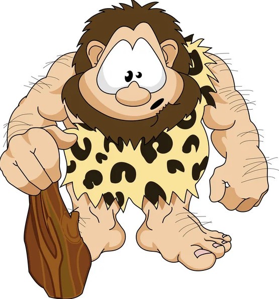 Create meme: the caveman, caveman for kids, primitive caveman primitive caveman