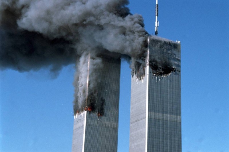 Create meme: the twin towers terrorist attack, new york twin towers, September 11 twin towers