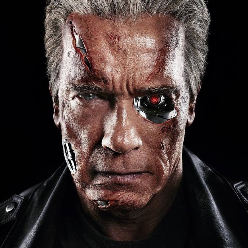 Create meme: Terminator: Genesis, Schwarzenegger terminator, Arnold Schwarzenegger terminator 