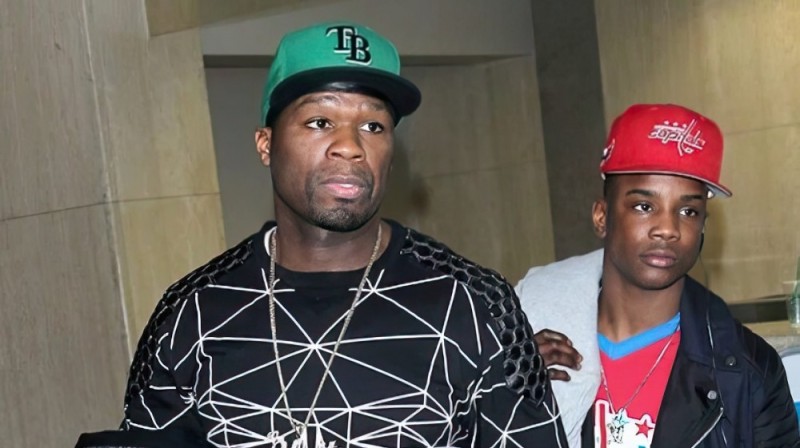 Создать мем: мейвезер и 50 cent, 50 cent рэпер, рэпер