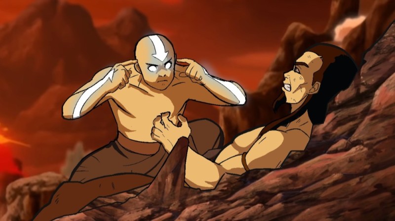 Create meme: Avatar aang final battle, Aang , Avatar: The legend of Aang