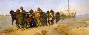 Создать мем: картины, ilya repin, волга река