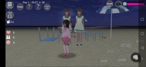 Создать мем: аниме, яндере симулятор, sakura school simulator