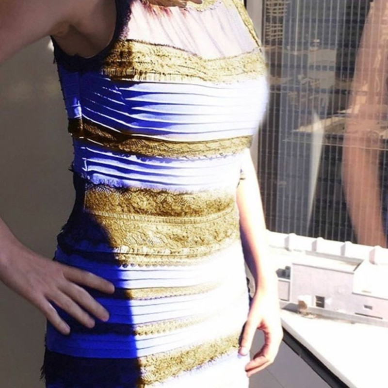 Create meme: white and gold dress, blue and gold dress, blue black dress