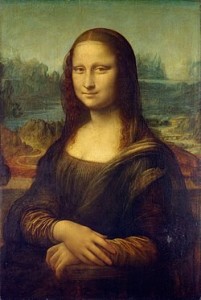 Create meme: most famous paintings, joconde, da Vinci's paintings