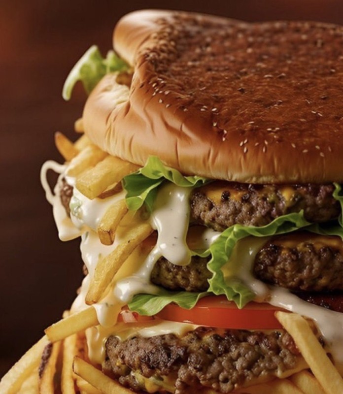 Create meme: burgers at burger king, double king burger, Burger 
