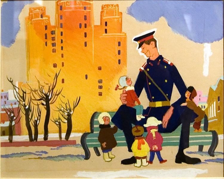 Create meme: uncle stepa the giant cartoon, Uncle Stepa – policeman cartoon 1964, Uncle Stepa is a policeman