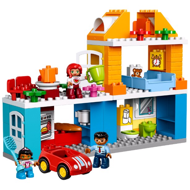 Create meme: lego hollow house, lego duplo house, lego hollow family house