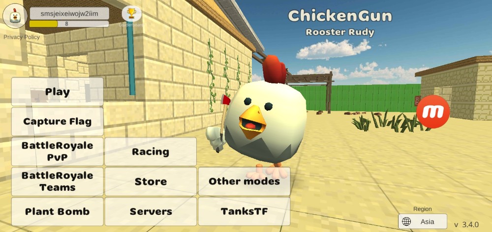 Glitches, Chicken Gun Wiki