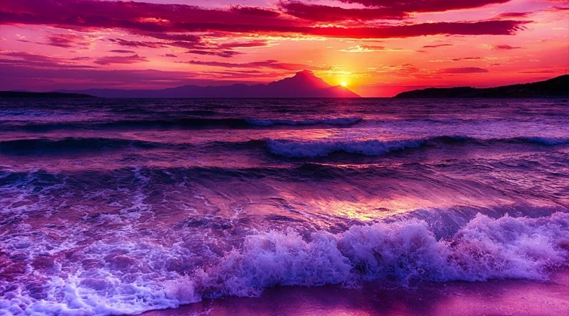 Create Meme Sunset Pink Sunset On The Sea Wallpaper Pink Sunset Pictures Meme Arsenal Com